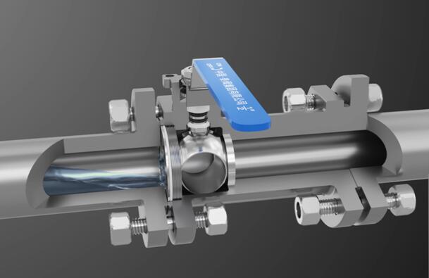 零泄漏球阀(图1) 零泄漏球阀(图1)