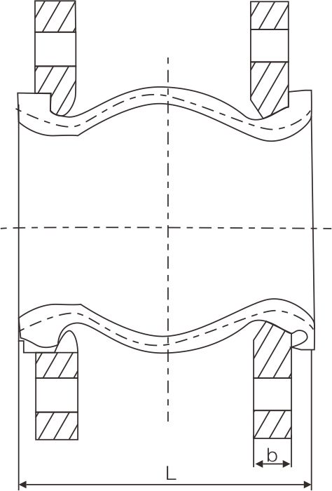 橡胶软接头(图1) 橡胶软接头(图1)